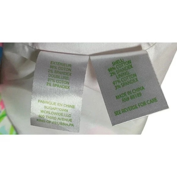 Lilly Pulitzer Brenda Stretch Dress Totally Blossom Size 2 - Picture 6 of 7